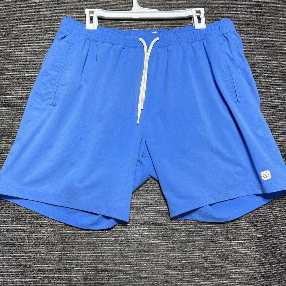 Marine Layer Blue Swim Board Shorts